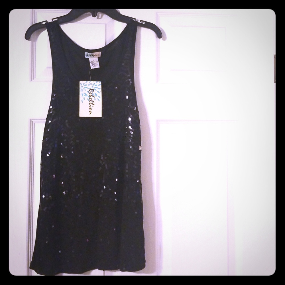 🖤NWT🖤🖤Rebellion Sequined Tank🖤
